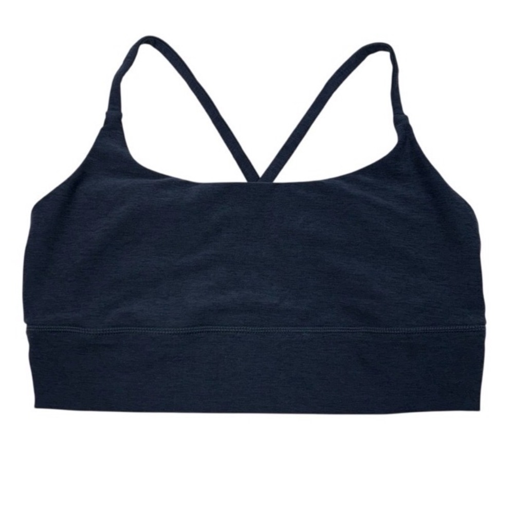 Vuori sports bra. Size L. Charcoal gray.